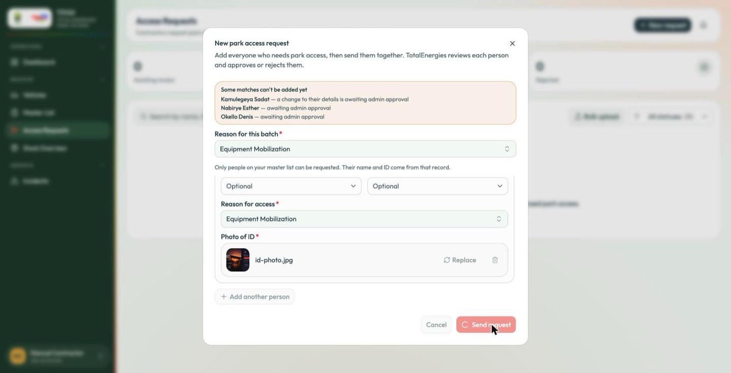 Submitting
